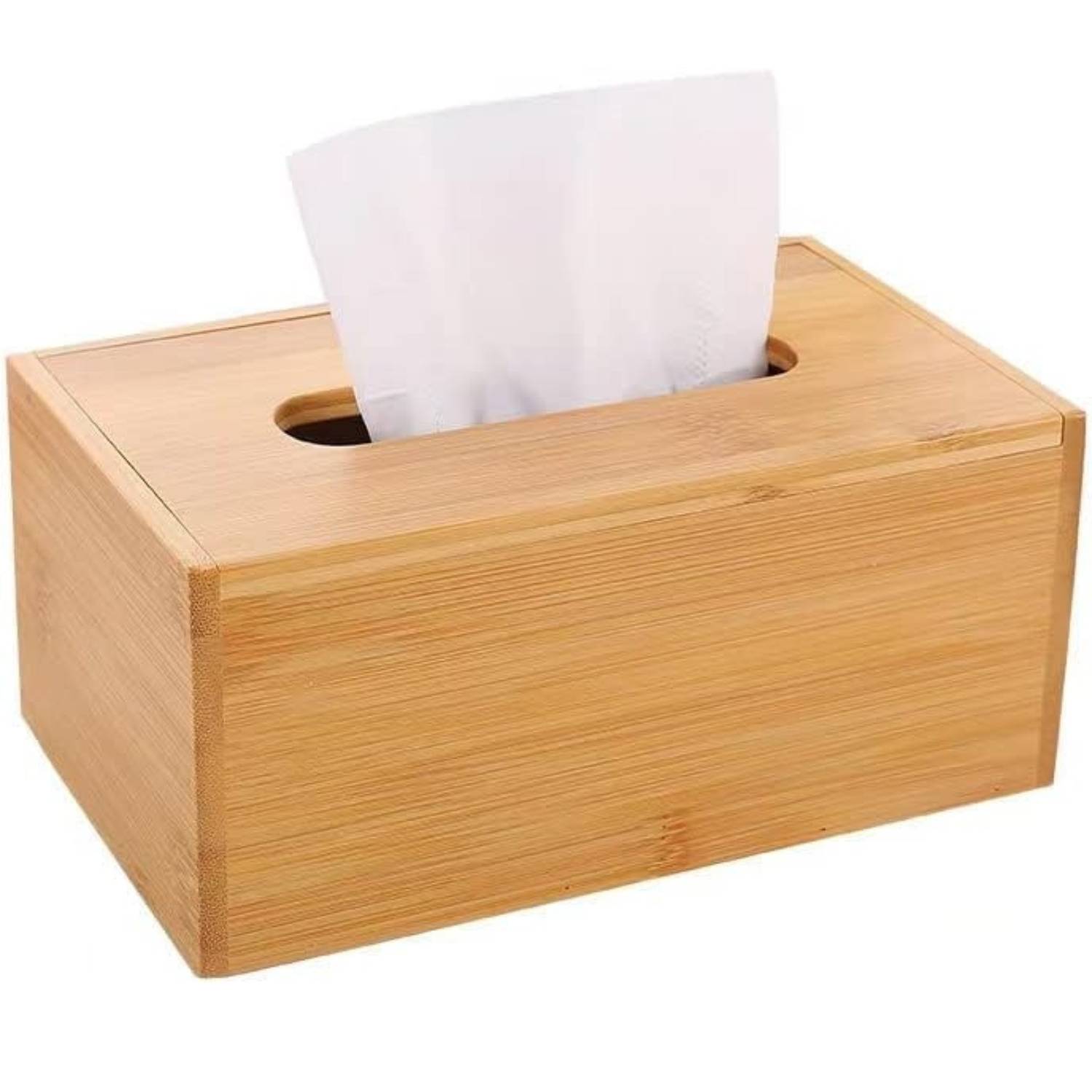 Bamboo Tissue Box: image 4