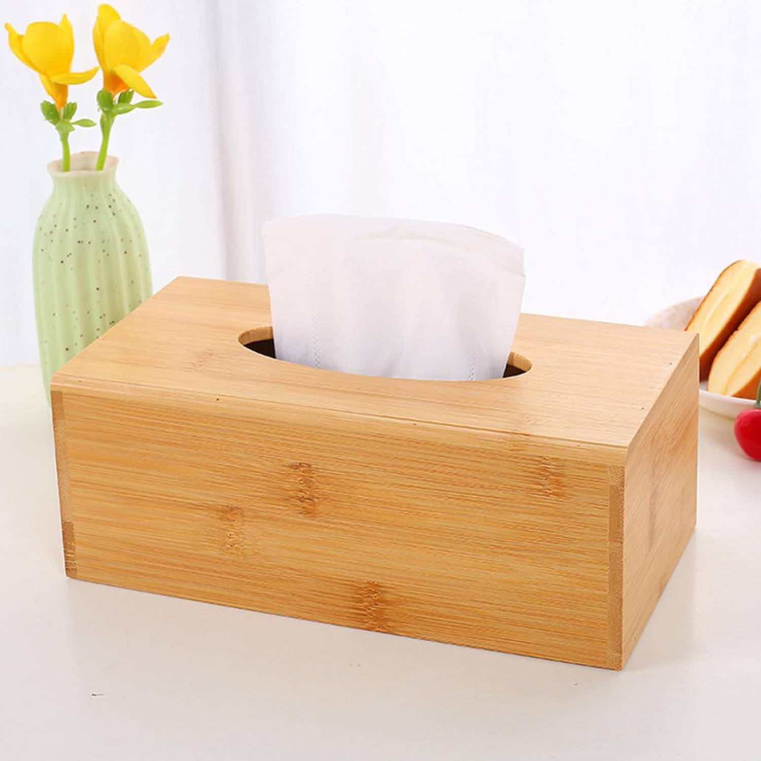 Bamboo Tissue Box