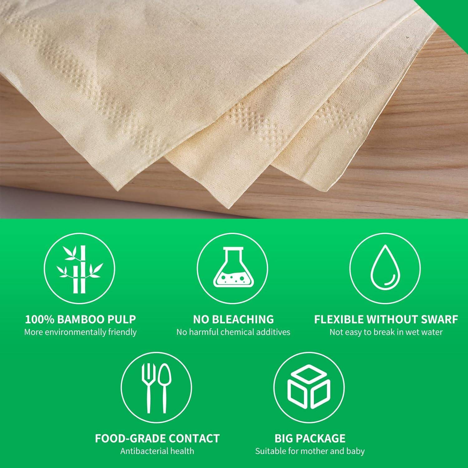 Bamboo Facial Tissues, 12 Pack: image 2