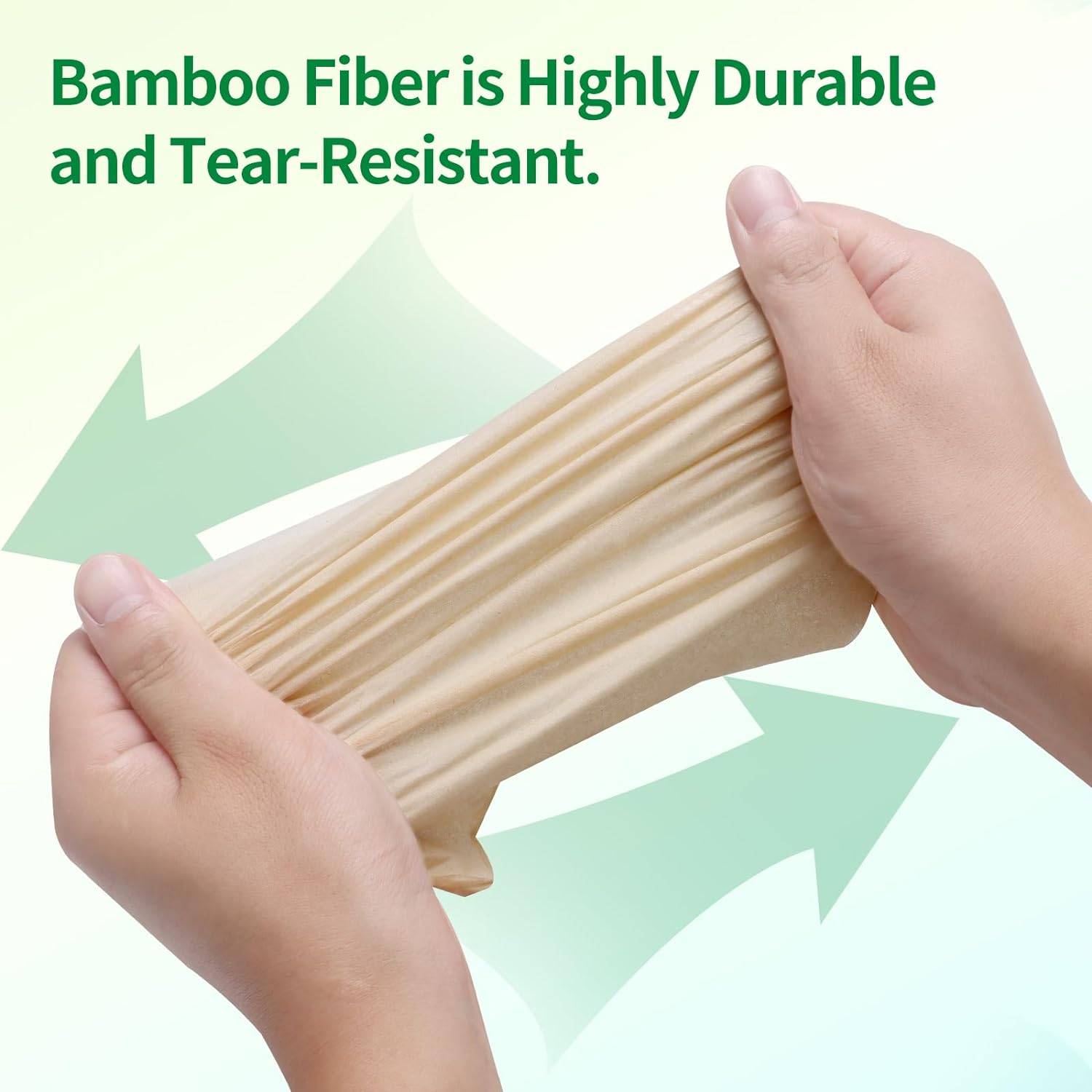 Bamboo Facial Tissues, 12 Pack: image 3