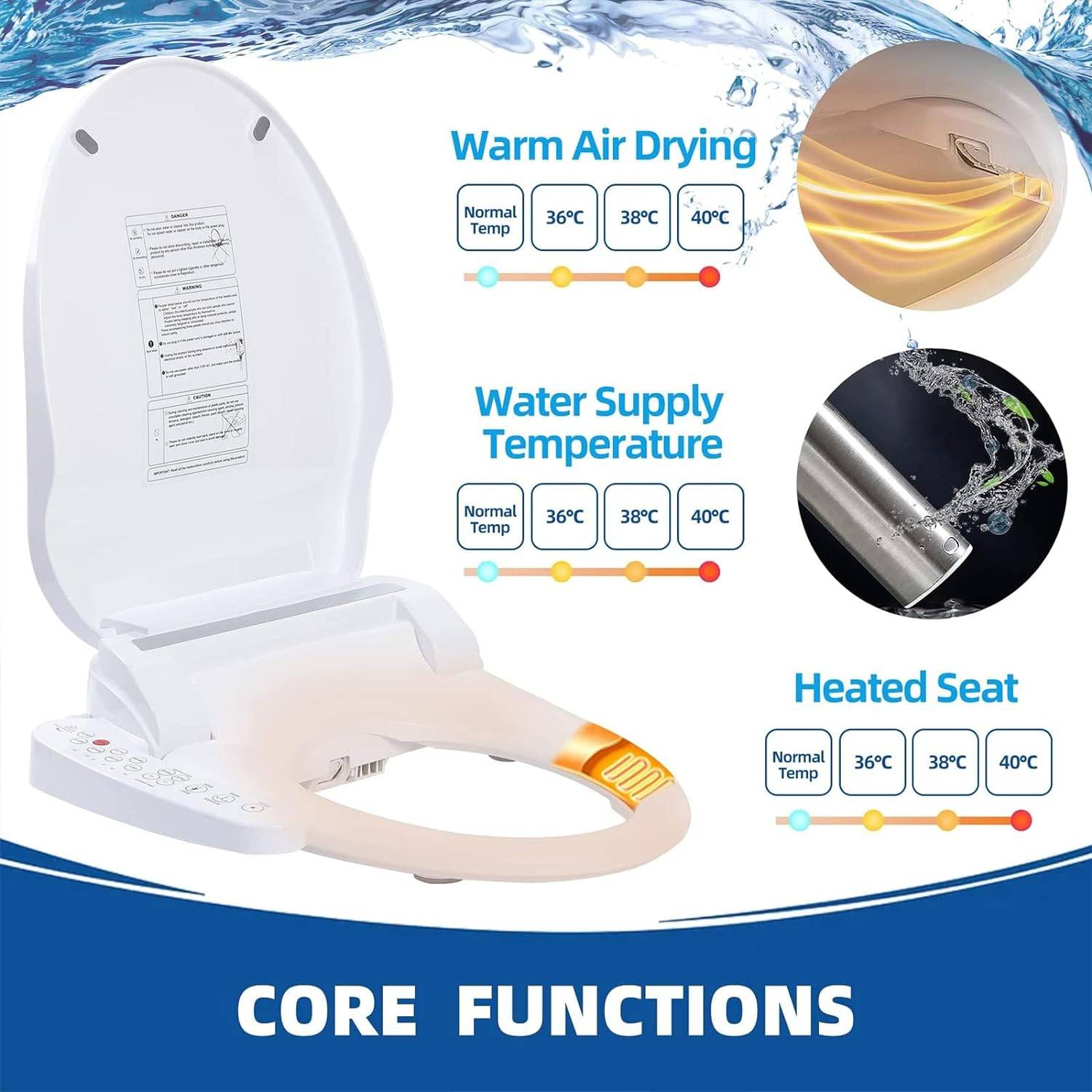 Electric Bidet Seat: image 5