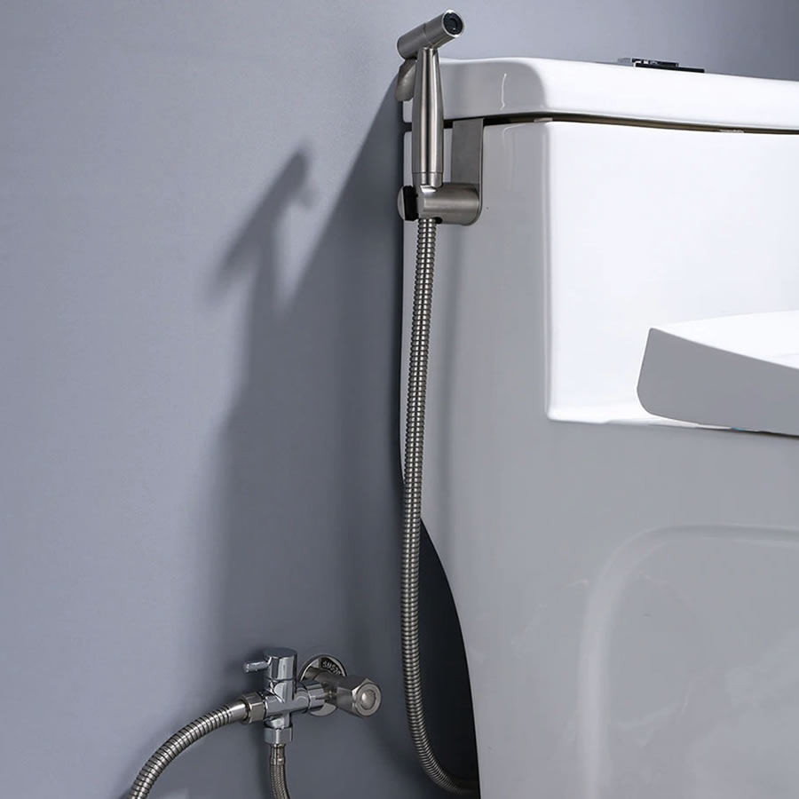 Stainless Steel Handheld Bidet Kit: image 8