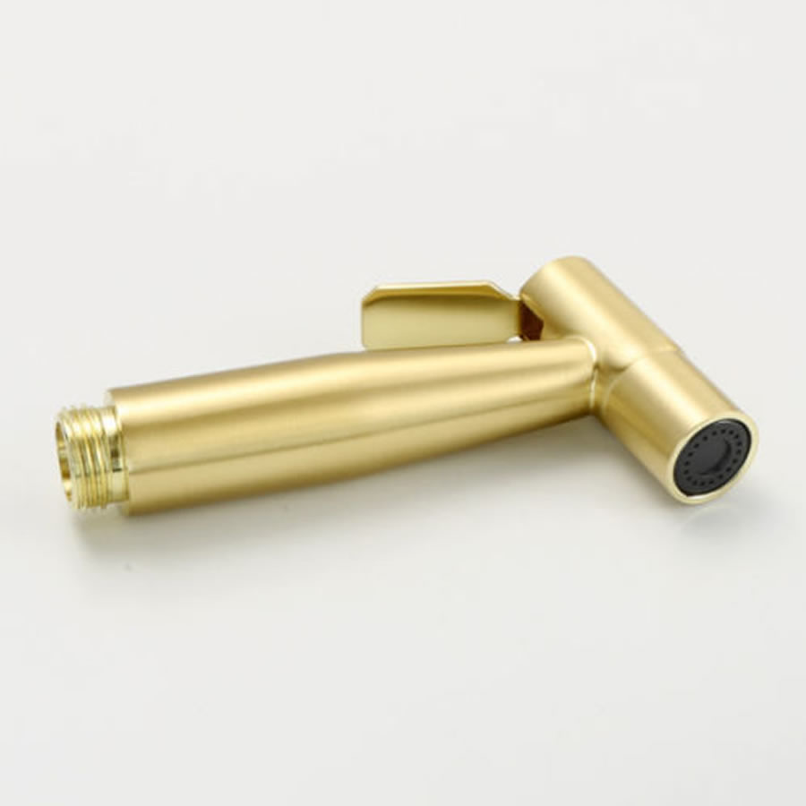 Gold Handheld Bidet Kit
